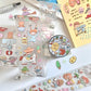 NEW! Molinta - Friends on Paper | Kiss-cut | 4.5cm PET Tape | Release Paper | 5M