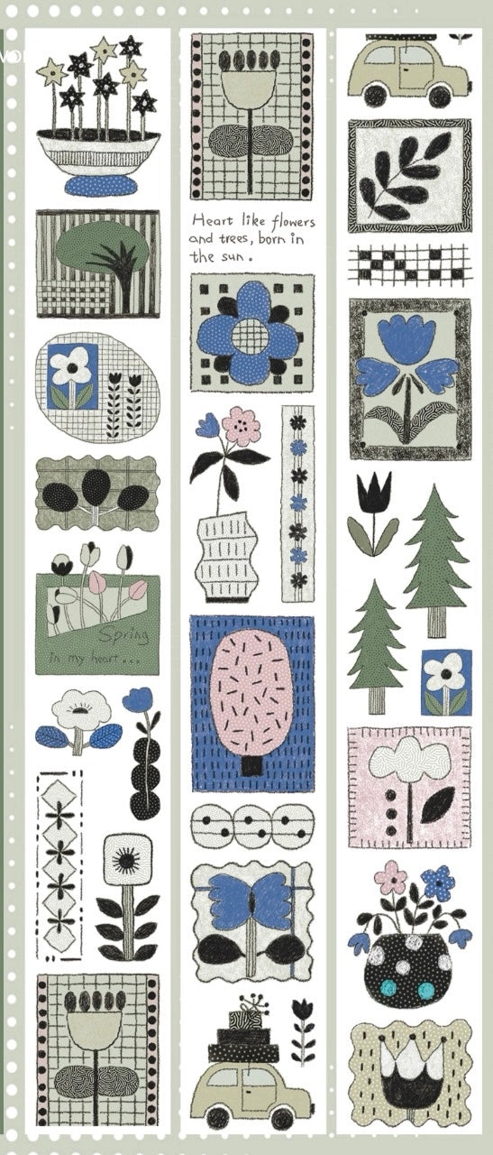 NEW! 37 Degree - Spring in My Heart | Kiss-cut | 3cm Tape | Release Paper | 5M