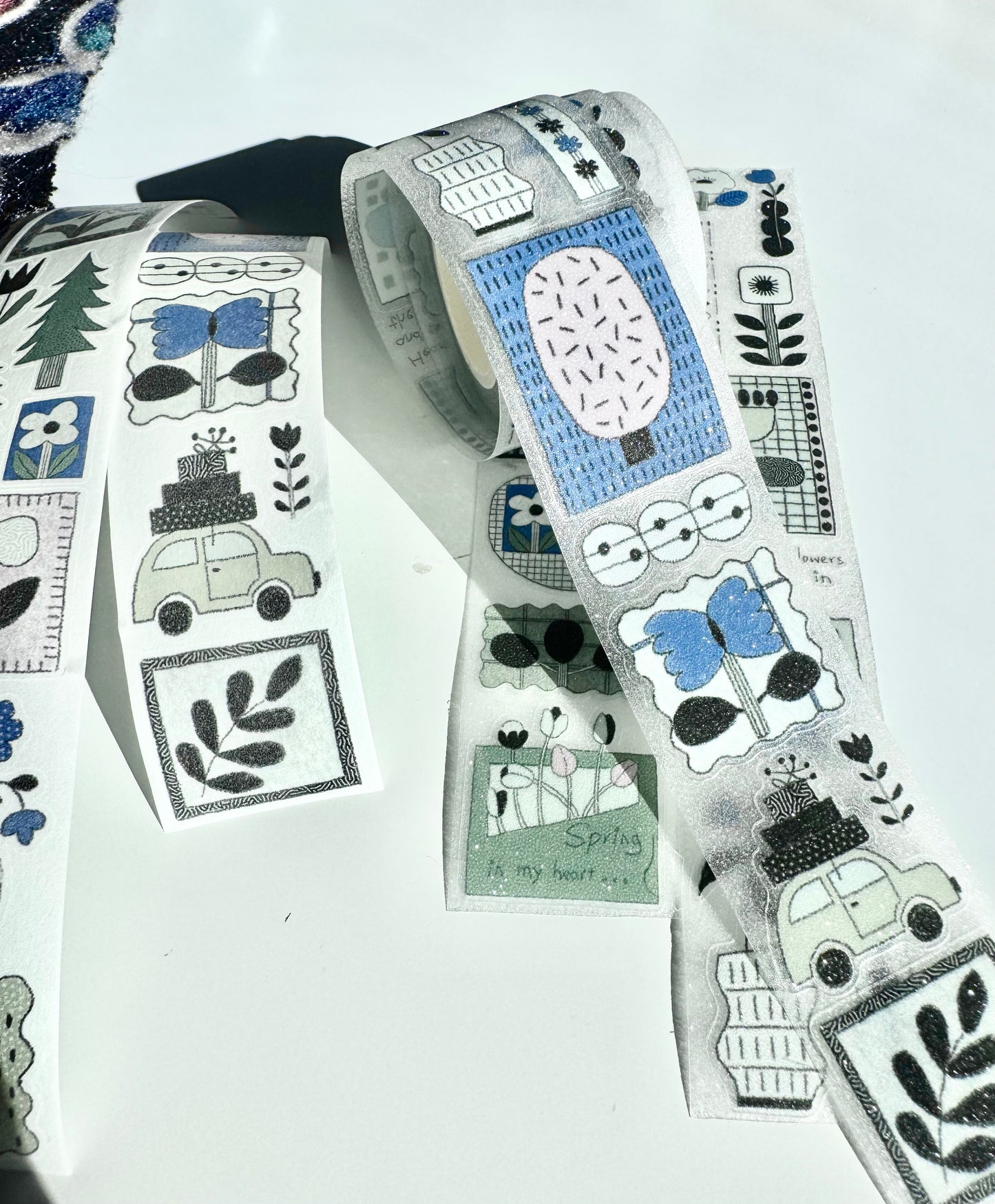 NEW! 37 Degree - Spring in My Heart | Kiss-cut | 3cm Tape | Release Paper | 5M