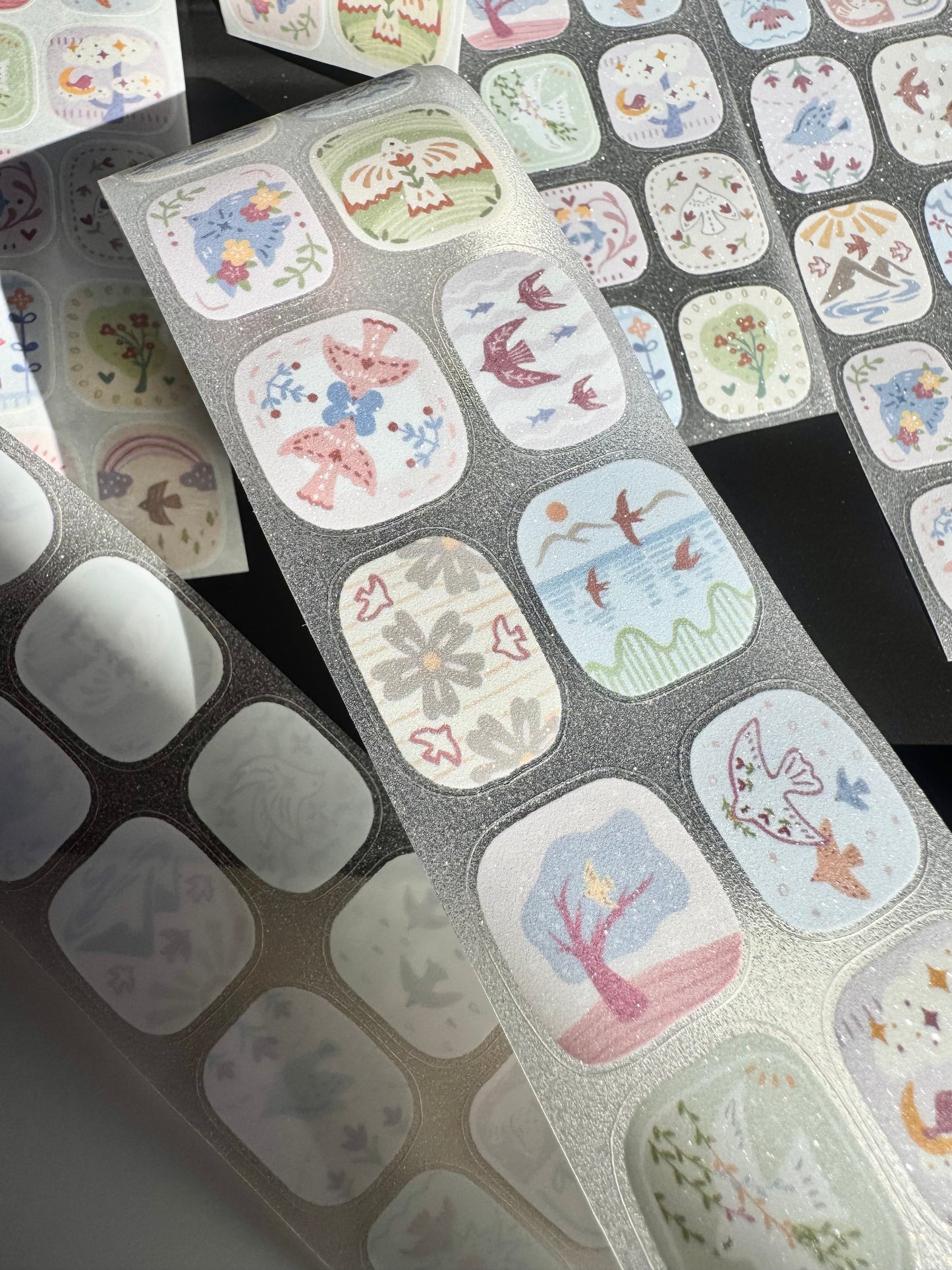 NEW! 37 Degree - Whisper of Nature | Kiss-cut | 5cm Tape | Release Paper | 5M