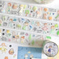 Molinta - A stroll in walkcolor hues | Kiss-cut | Silver Foil | 4.5cm PET Tape | Release Paper | 5M