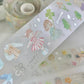 Molinta - A stroll in walkcolor hues | Kiss-cut | Silver Foil | 4.5cm PET Tape | Release Paper | 5M