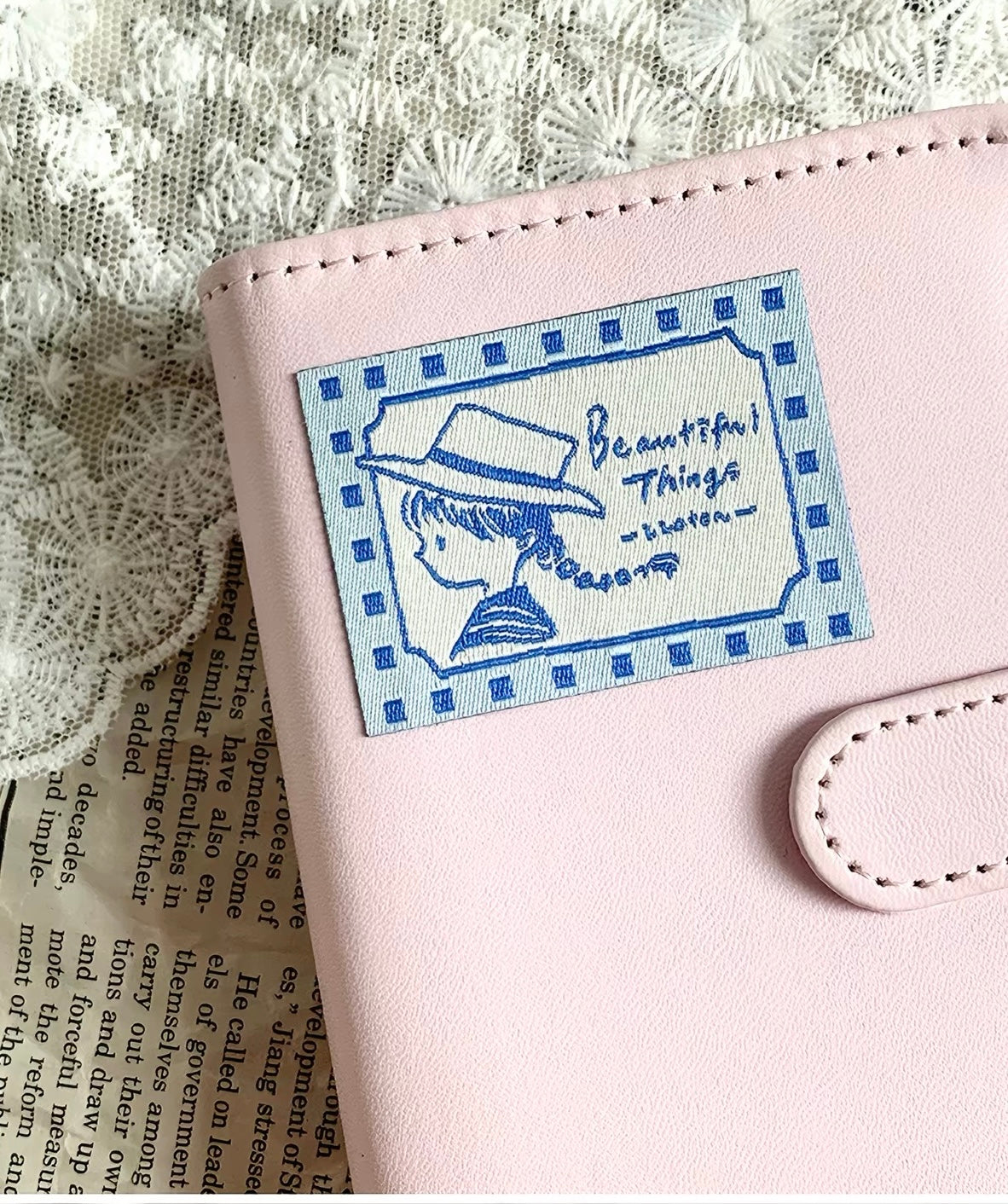NEW! Molinta - Fabric Sticker | 10pcs | Journaling Accessories