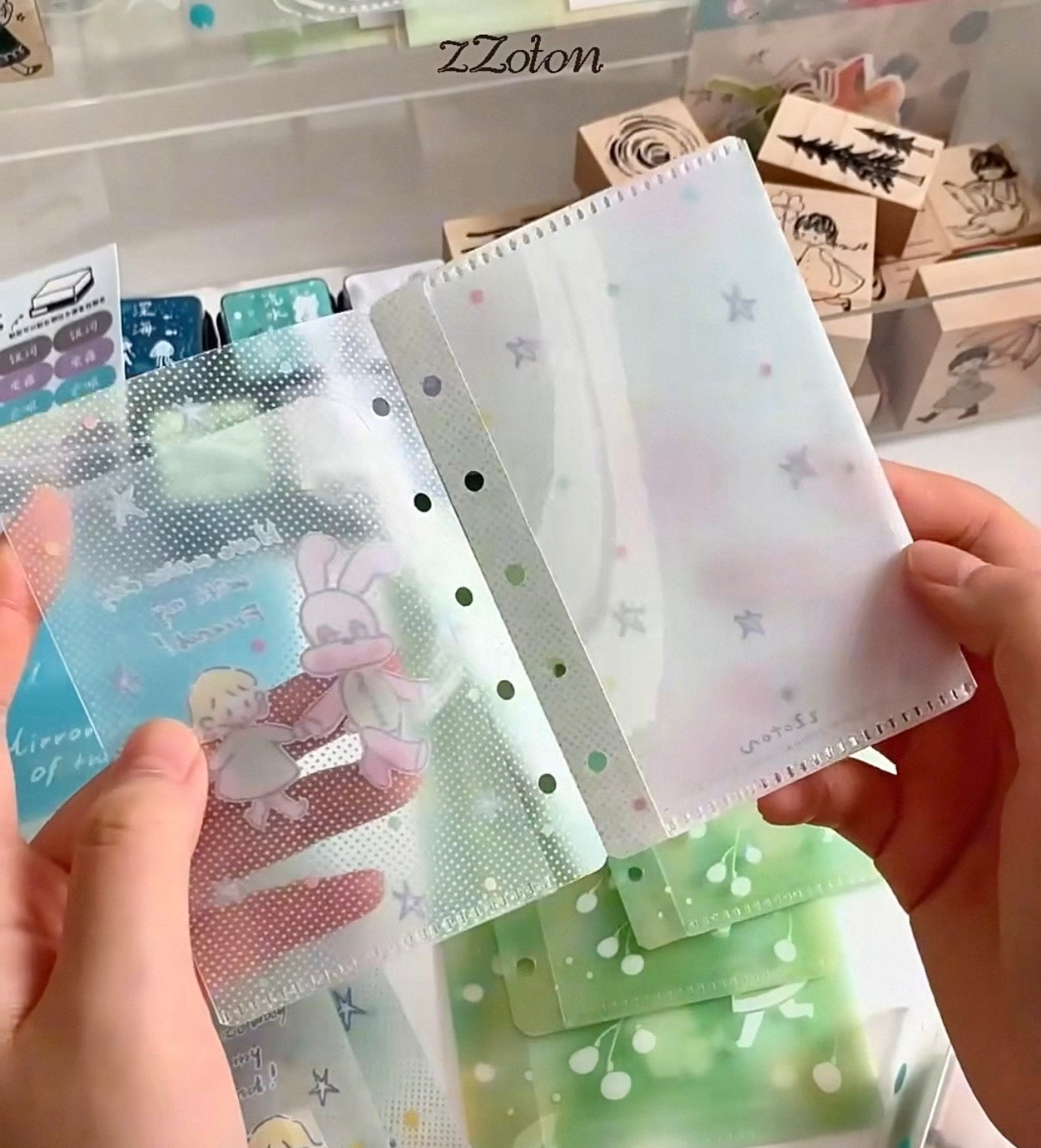 NEW! Molinta - Foldable Blinder Pocket Inserts | M5/ A7/ A6 Per. | Journaling Accessories