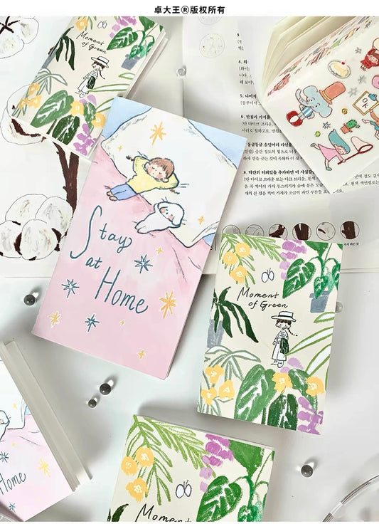 NEW! Molinta - Release Paper Book | 36P | Double-Sided | M5/ A6 Per. | Journaling Accessories
