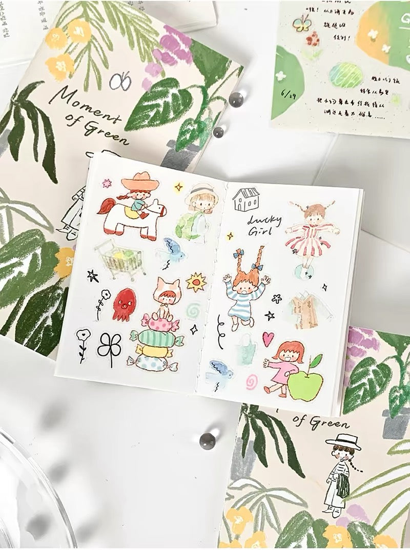 NEW! Molinta - Release Paper Book | 36P | Double-Sided | M5/ A6 Per. | Journaling Accessories