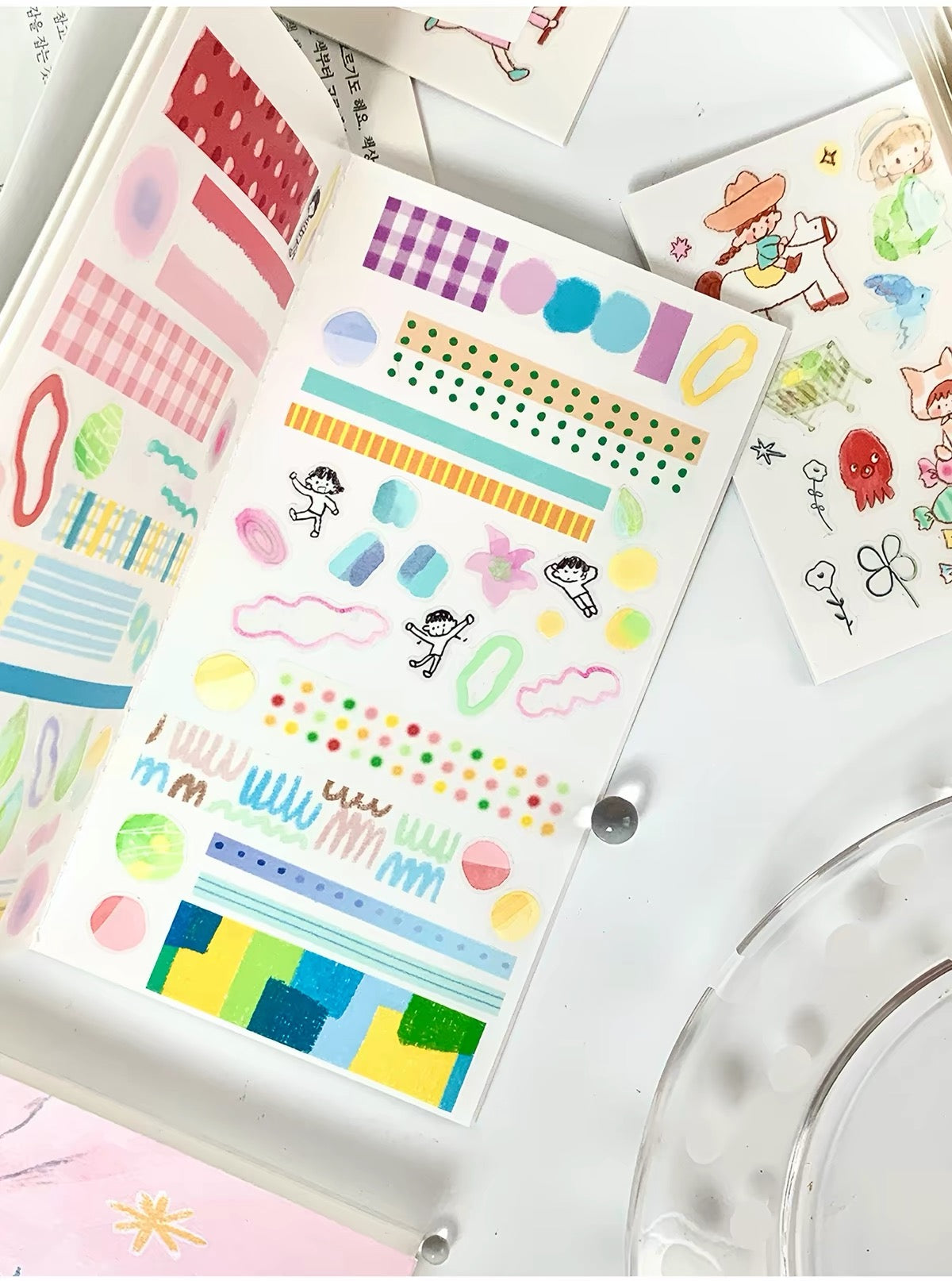 NEW! Molinta - Release Paper Book | 36P | Double-Sided | M5/ A6 Per. | Journaling Accessories