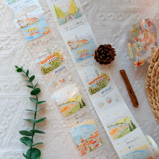 COMING SOON! Lynn Illustration - | Kiss-cut Tape |  Release Paper | 5M ( November )