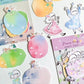 NEW! Molinta - Memo Pad | 15pcs | Shaped | Ephemera Paper