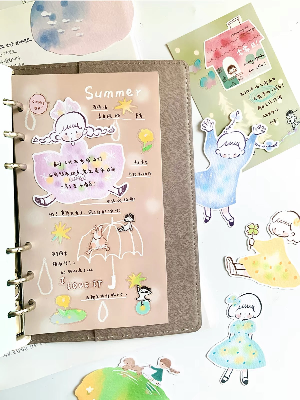 NEW! Molinta - Memo Pad | 15pcs | Shaped | Ephemera Paper
