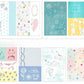 NEW! Molinta - Write about Life | Silver Foil | Specialty Paper | 90 Sheets Memo Pad | Ephemera Paper