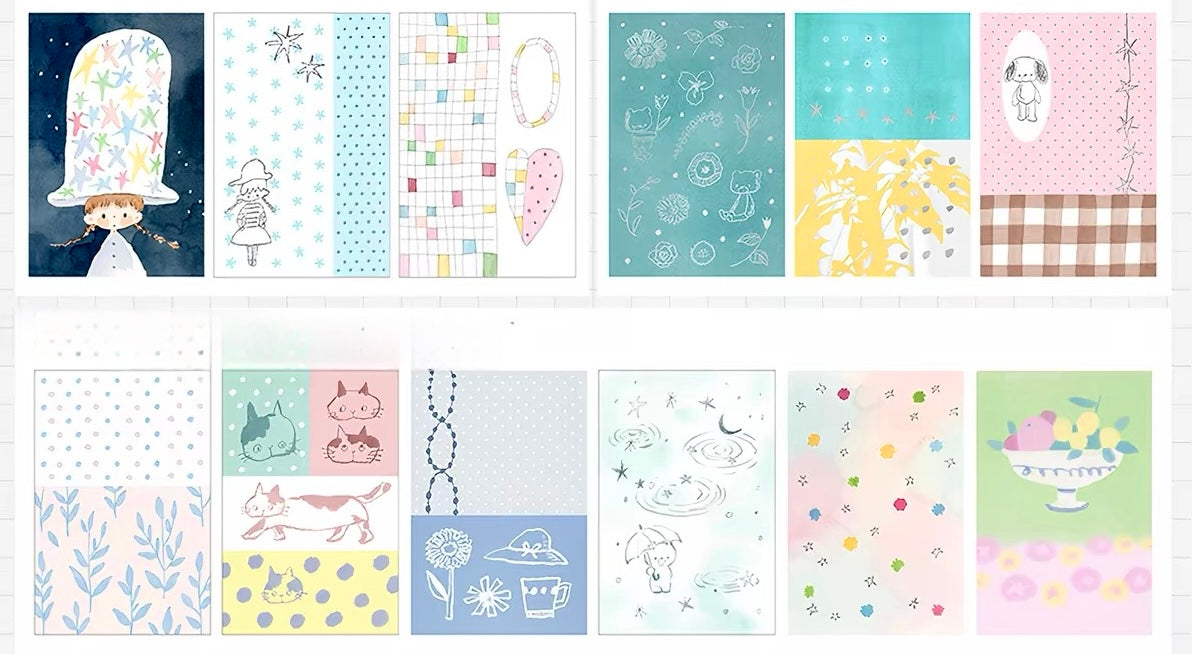 NEW! Molinta - Write about Life | Silver Foil | Specialty Paper | 90 Sheets Memo Pad | Ephemera Paper