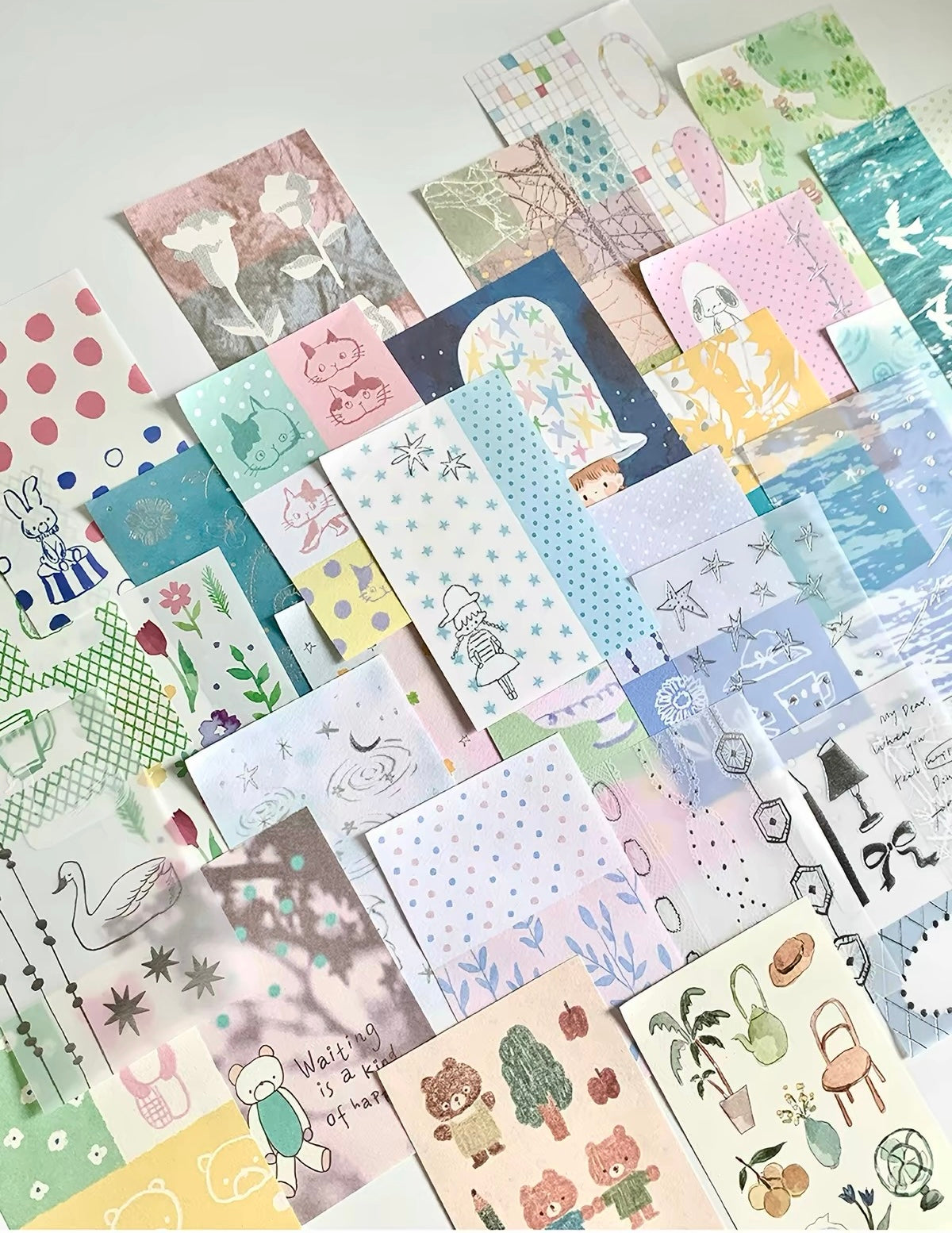 NEW! Molinta - Write about Life | Silver Foil | Specialty Paper | 90 Sheets Memo Pad | Ephemera Paper