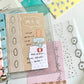 NEW! Molinta - Write about Life | Silver Foil | Specialty Paper | 90 Sheets Memo Pad | Ephemera Paper