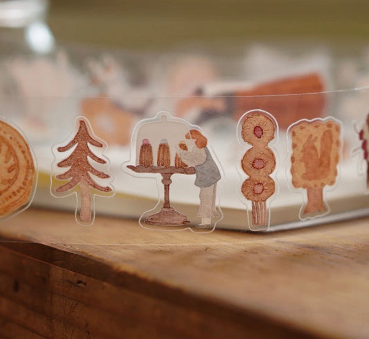 NEW! Ivy Snow - Sweet O'Clock | Kiss-cut | 4cm PET Tape | Release Paper | 10M