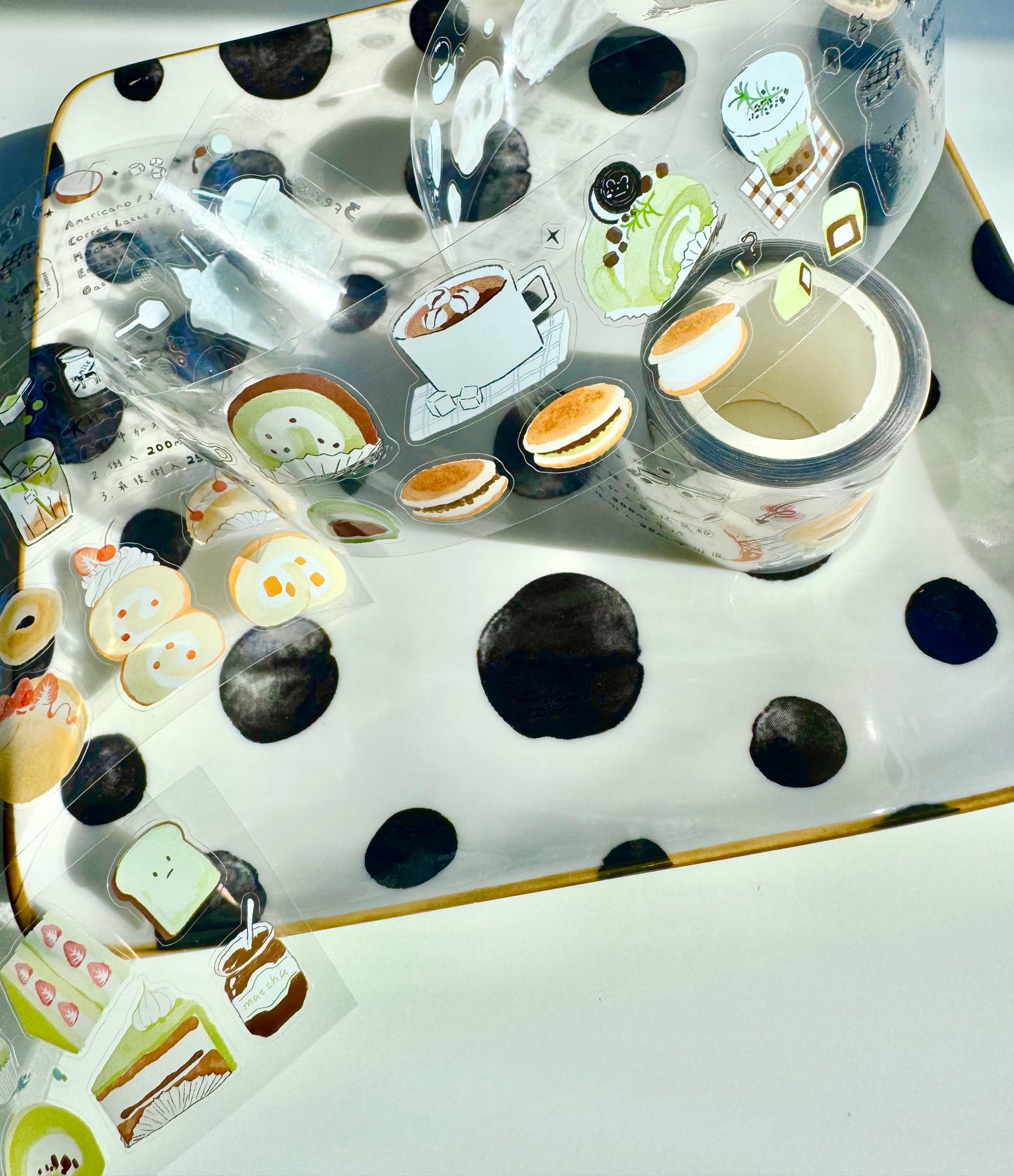 Paipai Studio - 30% Bitter | Kiss-cut | 4cm Tape | Release Paper | 5.1M