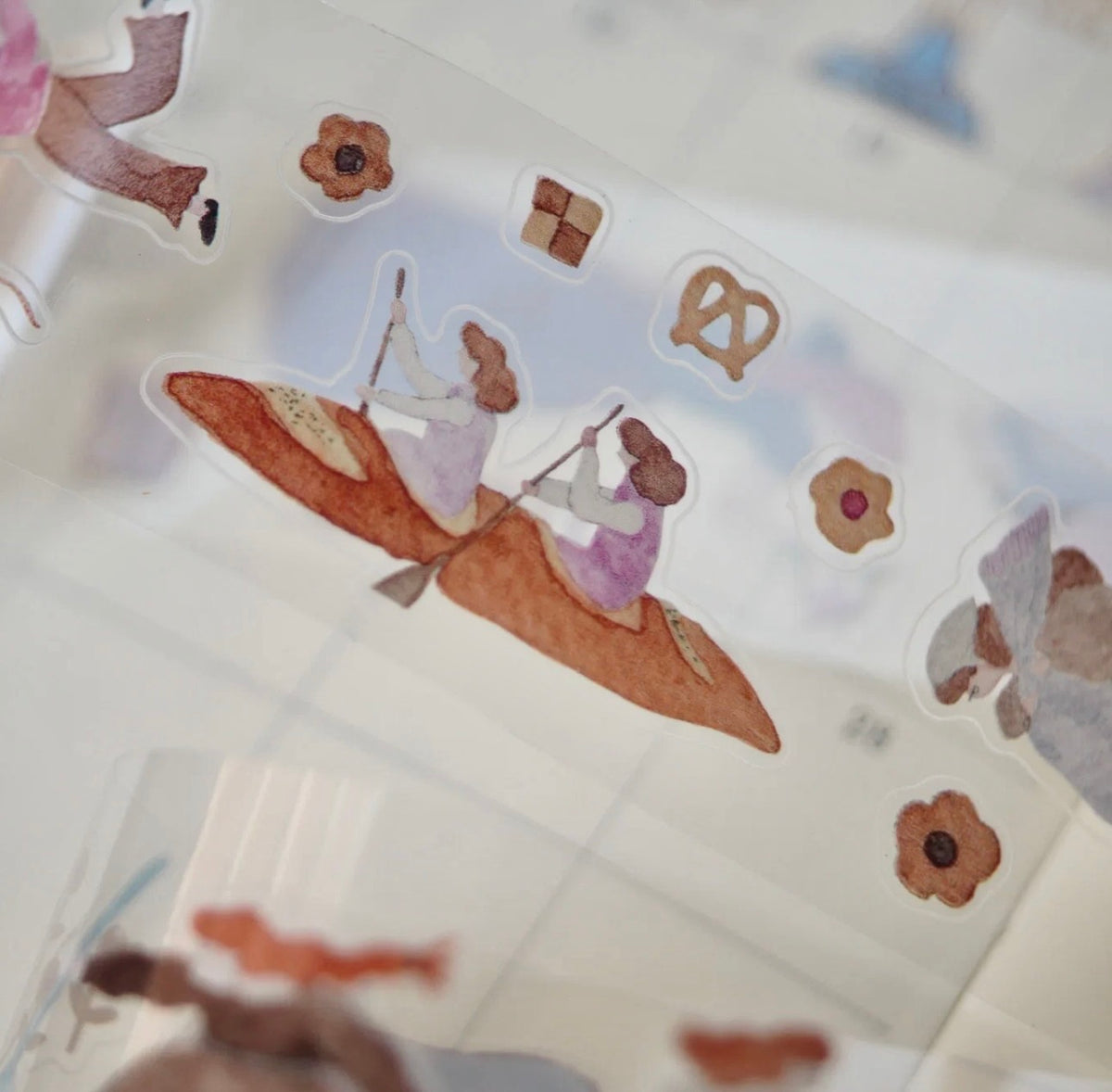 NEW! Ivy Snow - Sweet O'Clock | Kiss-cut | 4cm PET Tape | Release Paper | 10M