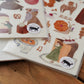 NEW! Ivy Snow - Sweet O'Clock  | 2 Sheets | Rub On Sticker