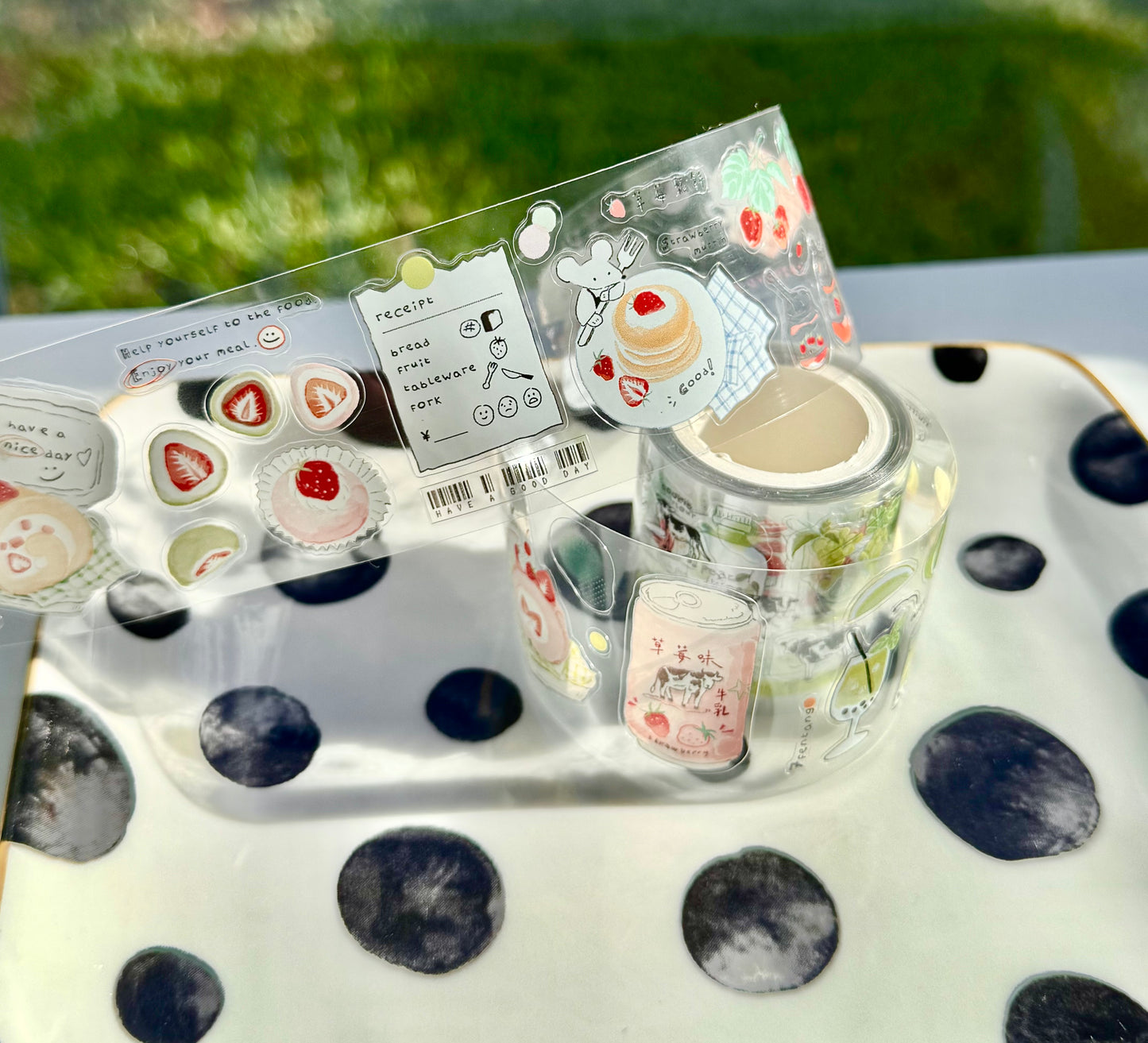 Paipai Studio - 70% Sweet | Kiss-cut | 4cm Tape | Release Paper | 5.1M