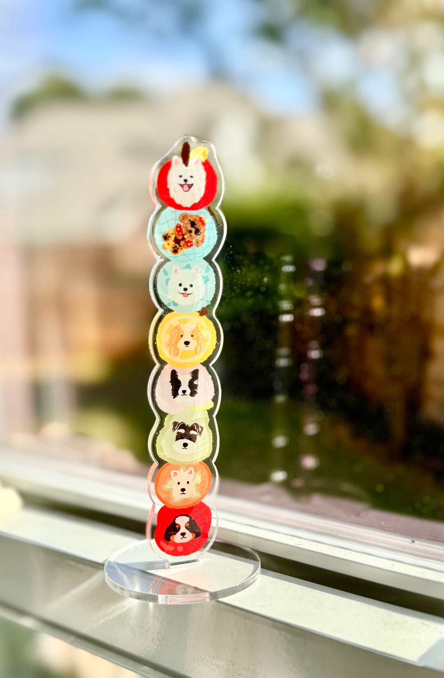 Twilight Studio - Fruit Puppy | Tape Holder | Acrylic Display Stands | Desk Decoration | Journaling Accessories