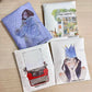 NEW! DingDing - Vol.11 Illustrated Paper Envelope | 8pcs Double-Sided Print | Envelope Only | Journaling Accessories