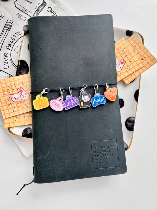 Twilight Studio - Mini Charms |  Acrylic | Journaling Accessories