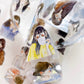 NEW! DingDing - A59 Little Figures | Kiss-cut | 5cm PET Tape | Release Paper | 5M