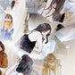NEW! DingDing - A59 Little Figures | Kiss-cut | 5cm PET Tape | Release Paper | 5M