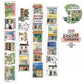 NEW! DingDing - A60 Little Shops | Kiss-cut | 7cm PET Tape | Release Paper | 5M