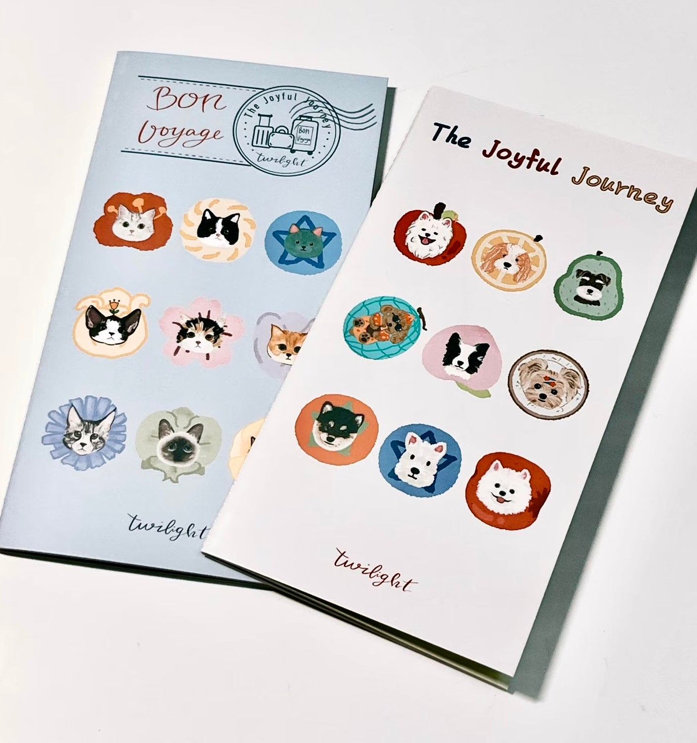 Twilight Studio -  | Colorful Insert with Clear PVC Cover | 48P TN Refill | Standard Size | Journaling Accessories