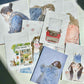 NEW! DingDing - Vol.11 Illustrated Paper Envelope | 8pcs Double-Sided Print | Envelope Only | Journaling Accessories