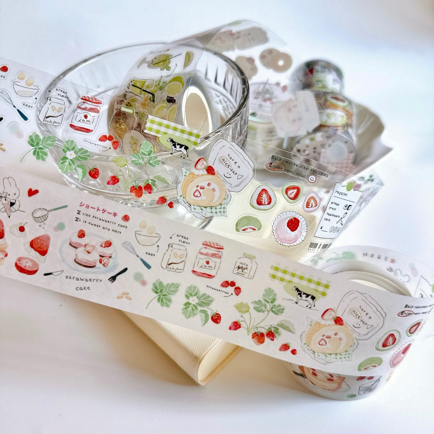 Paipai Studio - 70% Sweet | Kiss-cut | 4cm Tape | Release Paper | 5.1M