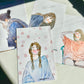 NEW! DingDing - Vol.11 Illustrated Paper Envelope | 8pcs Double-Sided Print | Envelope Only | Journaling Accessories