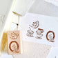 Paipai Studio - Vintage Tea Set | Rubber Stamps