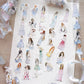 NEW! DingDing - A61 Summer Breeze  | Kiss-cut | 5cm PET Tape | Release Paper | 6M