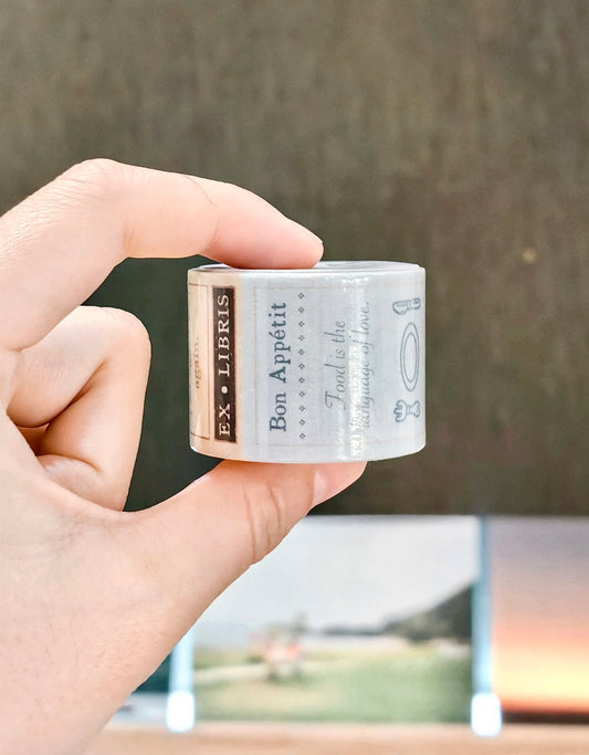 Twilight Studio - Vintage Ticket | 3cm Washi Tape | Basic Tapes | Release Paper | 2M