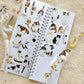 NEW! DingDing - A62 Cats | Kiss-cut | 3cm PET Tape | Release Paper | 6M