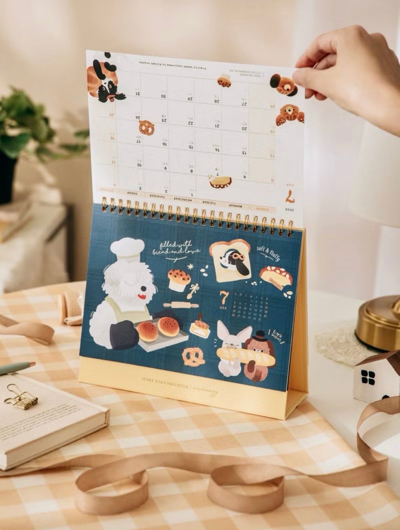 NEW! LIMITED! wwiinngg - Little Corners in Life | 2026 Desk Calendar | Journaling Accessories | Desk Decor