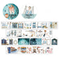 NEW! DingDing - A66 Ocean Stories | Kiss-cut | 6cm PET Tape | Release Paper | 5M
