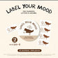 NEW! wwiinngg - Label Your Mood | Label Sticker Tape | Release Paper