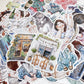 NEW! DingDing - Vol.11 | 96 Sheets Non-repeating Designs | Shaped Memo Paper | Ephemera Paper
