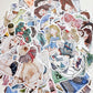 NEW! DingDing - Vol.11 | 96 Sheets Non-repeating Designs | Shaped Memo Paper | Ephemera Paper