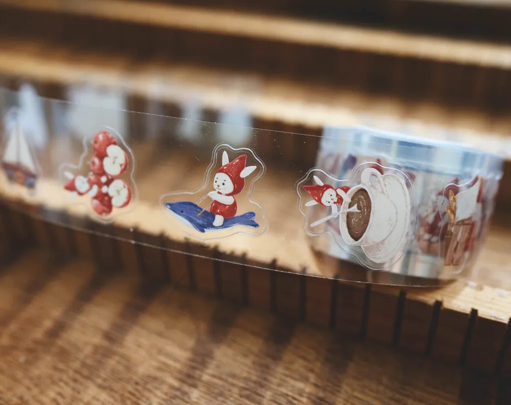 NEW! Sonia - Bunny's Daily Life | Kiss-cut | 3cm PET Tape | Release Paper | 10M