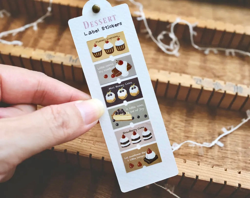 NEW! Sonia - Desserts | Label Sticker Tape | Release Paper