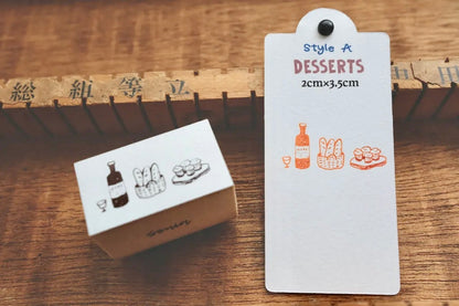 NEW! Sonia - Desserts | Rubber Stamps