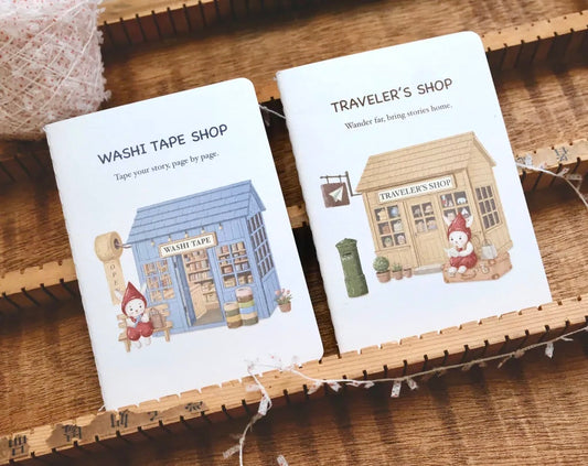 NEW! Sonia - 30p Thread-bound Notebooks | Passport Size | Blank Inner Pages | Planner | Journaling Accessories