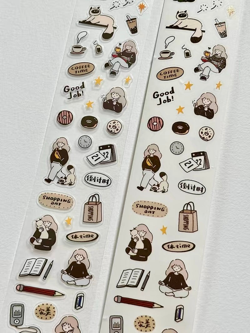 NEW! Watch Them - My Girl | Kiss-cut | 4cm Tape | Release Paper | 5.6M