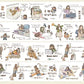NEW! Xingxing Studio - Willingly at Work | Kiss-cut | 6.5cm PET Tape | Release Paper | 5M