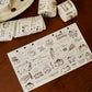 NEW! Rolling Island - Bread Buddies | Kiss-cut | Silver Foil | 3cm Washi Tape | Release Paper | 5M
