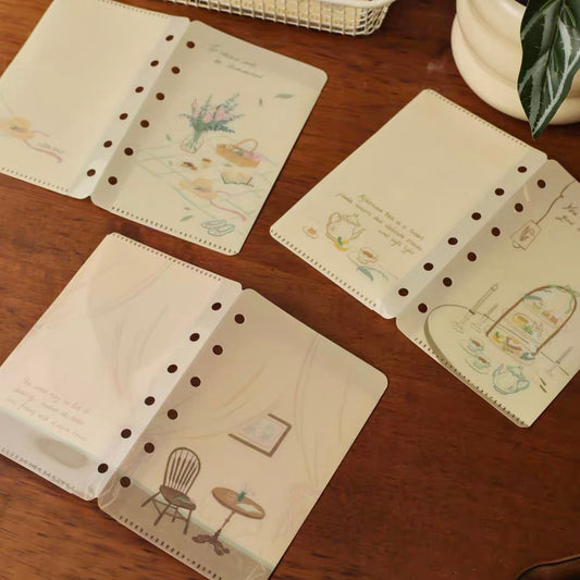 NEW! Rolling Island - Foldable Blinder Pocket Inserts | A7 | Journaling Accessories